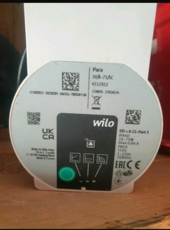 Wilo Para 30/8-75/SC Heizungspumpe