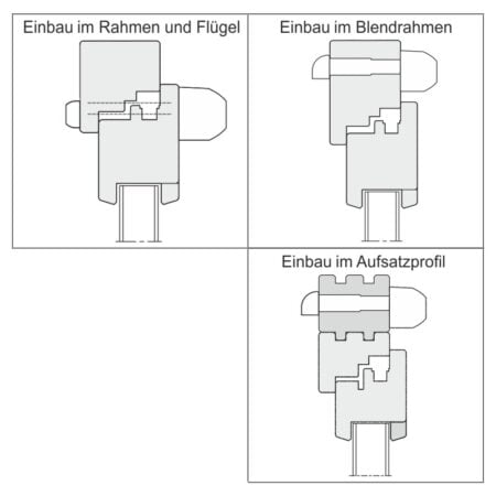 SIEGENIA passiver feuchtegesteuerter Fensterlüfter AEROMAT midi HY 42 dB