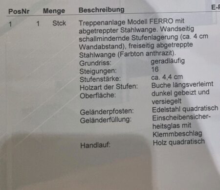 Treppenanlage Modell FERRO (BesserTreppen)