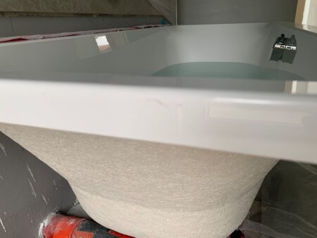 Acryl-Badewanne sanibel 5001 DUO (180×80 cm weiß) NEU, B-WARE