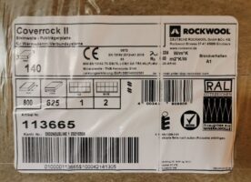 46,5 m2 Rockwool Coverrock II - 140 mm Putzträgerplatte Dämmung