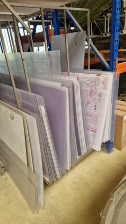 Polycarbonat 3mm 2UV PC-Platte klar-transparant