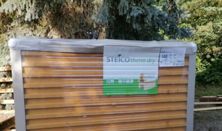 STEICO therm dry Holzfaserdämmplatte mit Nut + Feder 1880 x 600 mm, Stärke: 100 mm