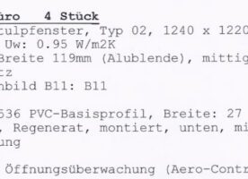 3fach verglaste Holz-Alufenster