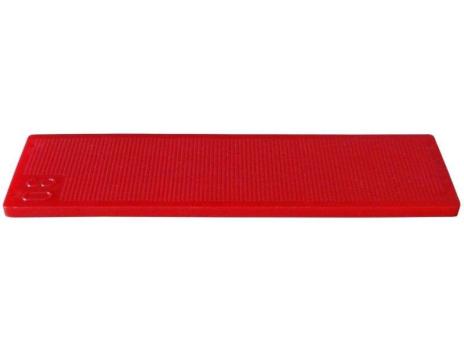 Verglasungsklötzer 3mm rot, 1.100 Stück im Paket
