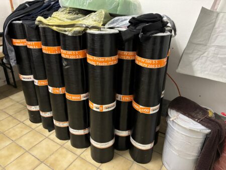Bauder Elastomerbitumen-Schweißbahn