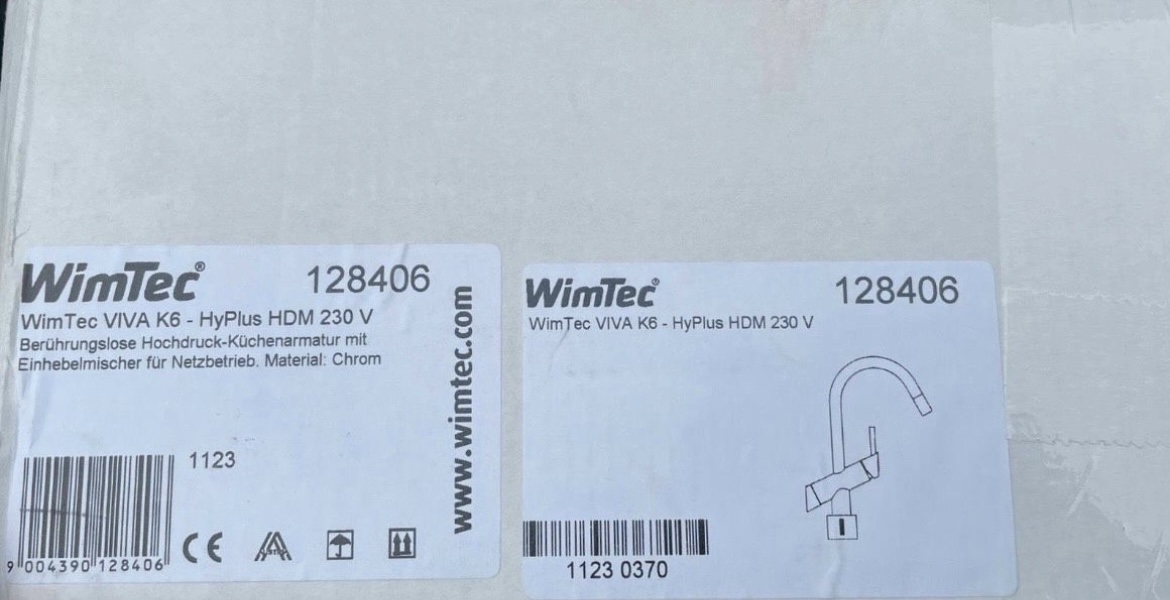 WimTec Viva K6 HyPlus HDM 230V Küchenarmatur