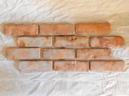 Loft Ziegel Klinker Riemchen Fliese Wand gestaltung Antik used look shabby Style used look