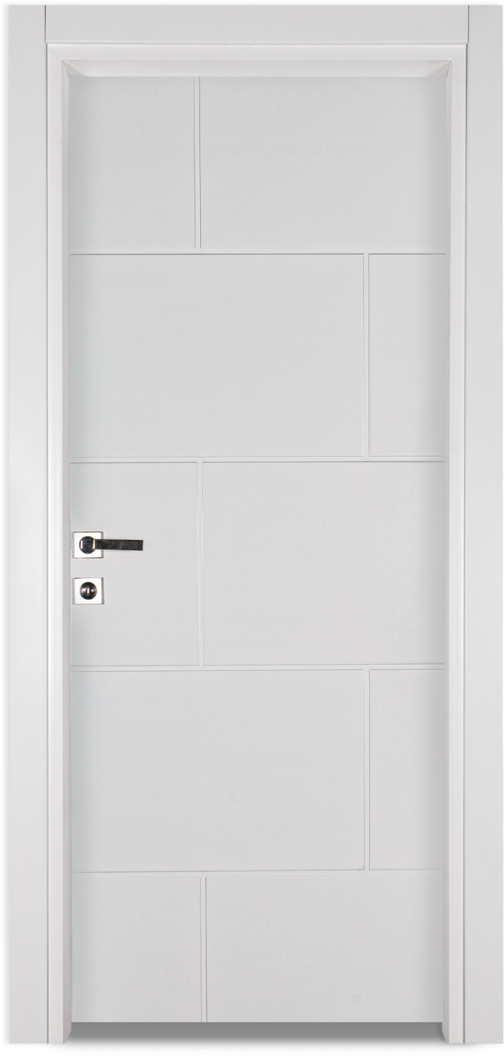 Weißlack Designtüren mit zarge | 69 – 81,5 – 94 x 194,5