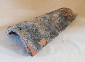 Dach-First Ziegel handgestrichen Um 1870 patiniert Kerzenhalter Wand Dekoration shabby Chic rutikal Landhaus Dach-First Ziegel handgestrichen Um 1870 patiniert Kerzenhalter Wand Dekoration shabby Chic rutikal Landhaus