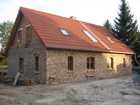 Historische Ziegelsteine rustikal original Backstein mediterran Landhaus Loft urig