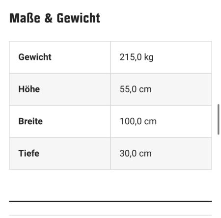 L-Stein / Stützwinkel Fa. Ehl