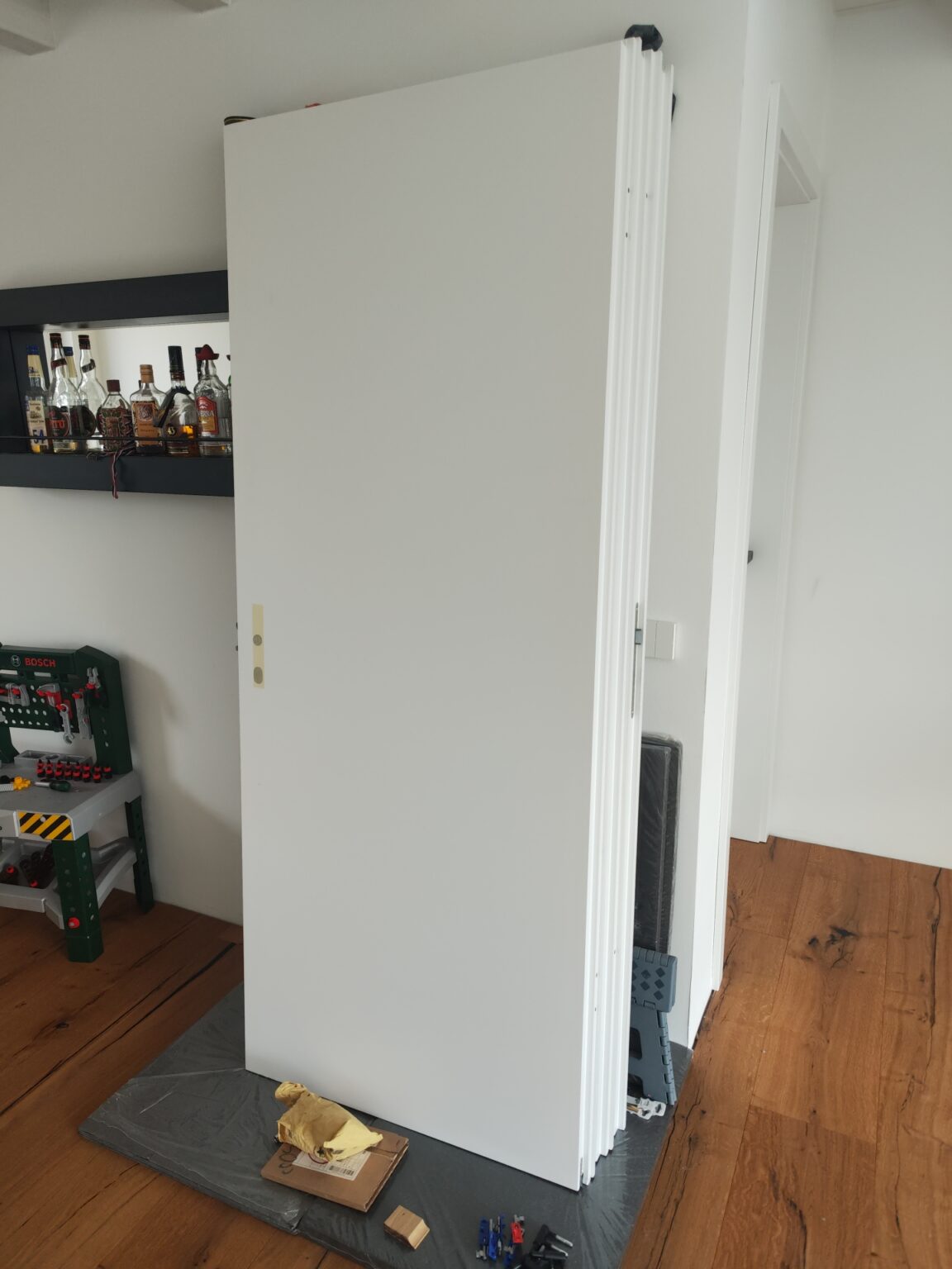 6 fast neue Zimmertüren (RAL 9016)