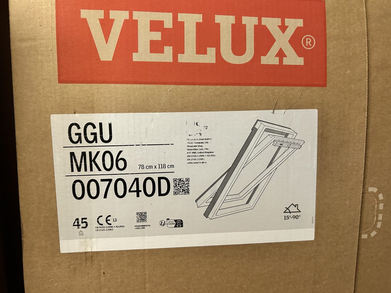 Velux Rauchabzugsfenster
