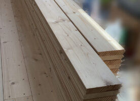 22 Dielen Fichte/Tanne, ca. 2500 x 145 x 27mm, Nut&Feder