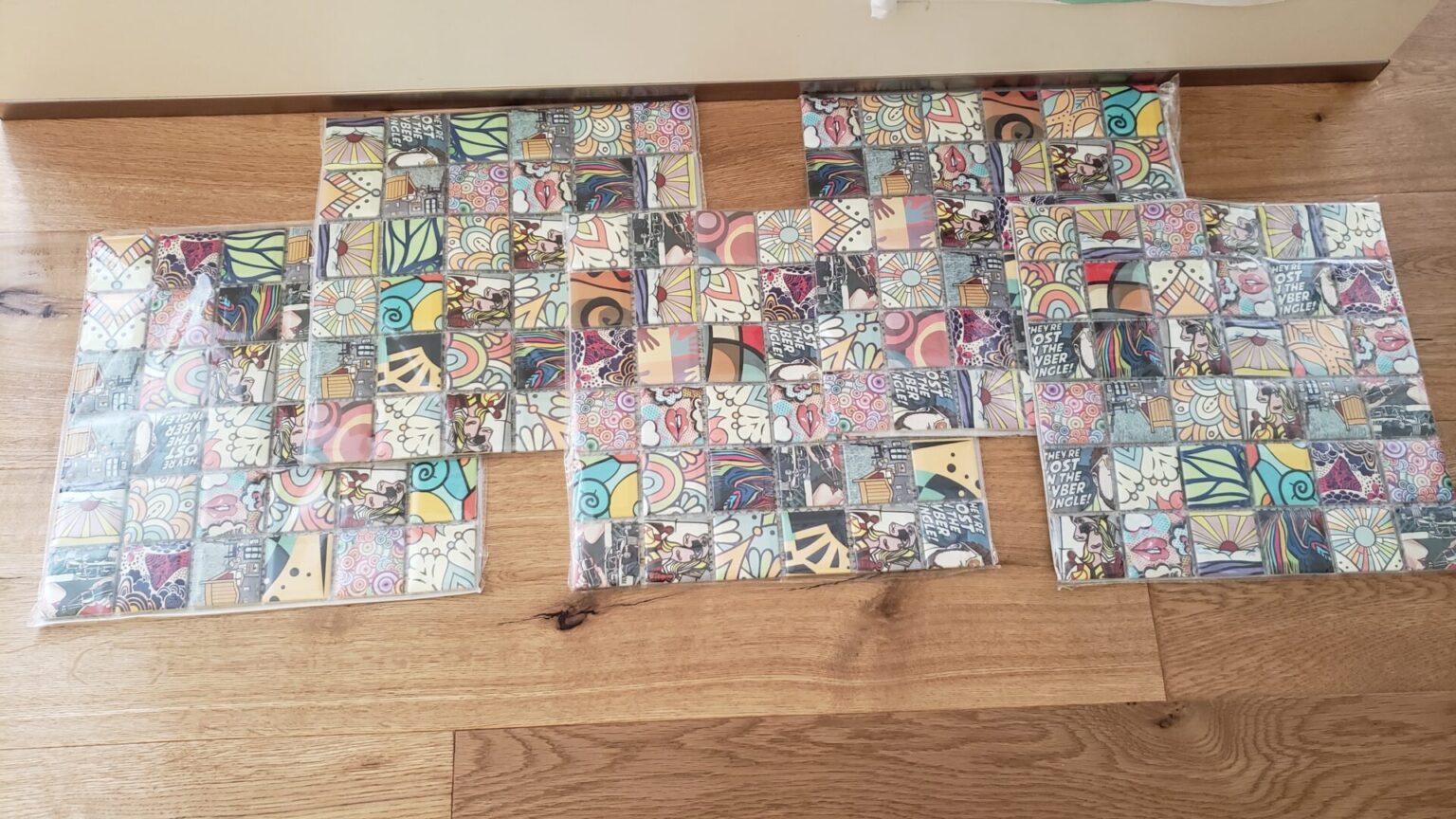 Mosaikfliese Quadrat MIx CG POP