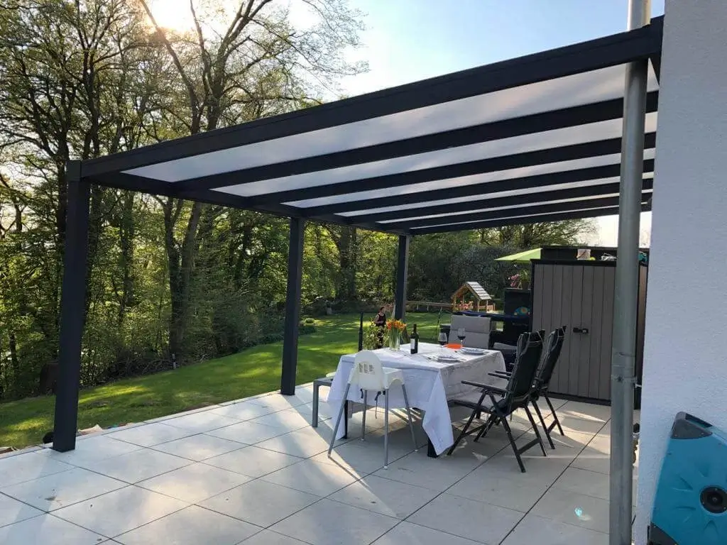 ⭐⭐⭐⭐⭐ Terrassenüberdachung Wintergarten Carport Pergola Markise Terrassendach Sonnenschutz Terrasse Sonnenschutz