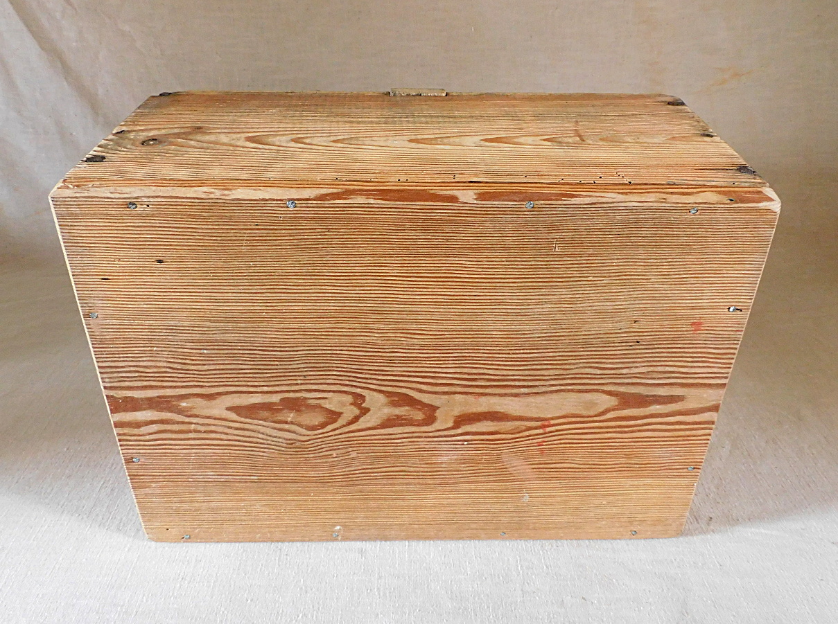 uralte stabile original historische Holz Werkzeug Kiste Deko Aufbewahrung vintage shabby chic