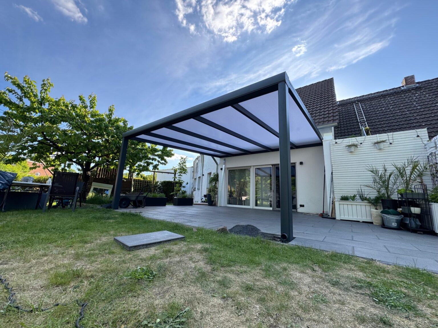 ⭐⭐⭐⭐⭐ Terrassenüberdachung Wintergarten Carport Pergola Markise Terrassendach Sonnenschutz Terrasse Sonnenschutz