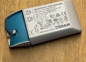 OSRAM, elektronischer Trafo Halotronic HTM 70/230-240