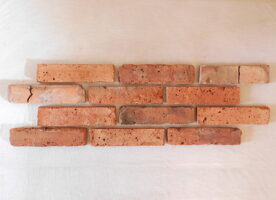 Antik Riemchen Alte Mauer Ziegel Klinker Wand orig shabby used