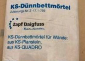 KS Dünnbettmörtel Kleber