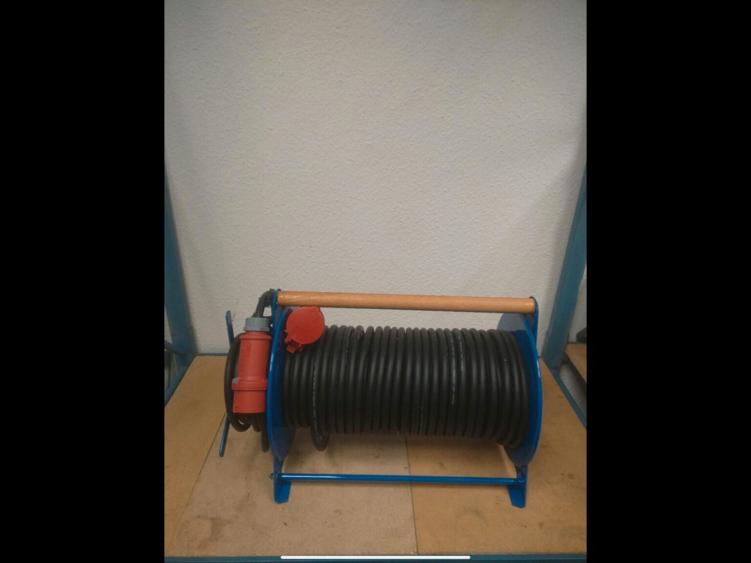 Leitungstrommel / Kabeltrommel 400 Volt – Starkstrom – Notstromaggregat geeignet
