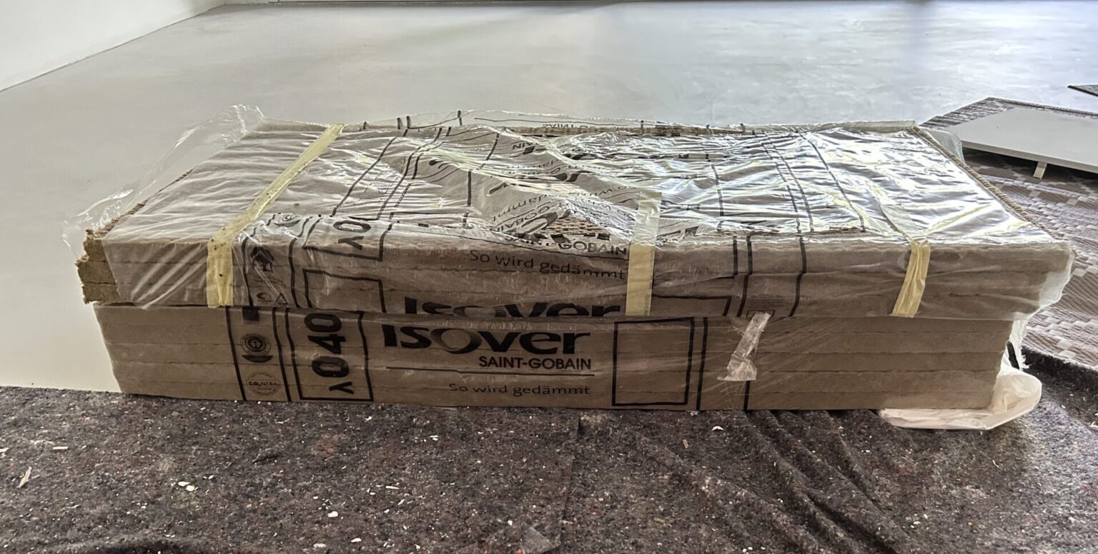 Isover akustic ep3 30mm 1200x625mm dämmung