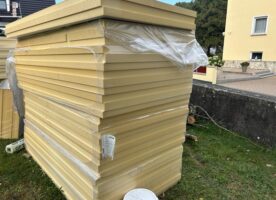 PIR Dämmplatten 180 mm – ca. 100 m², neu, Rechnung