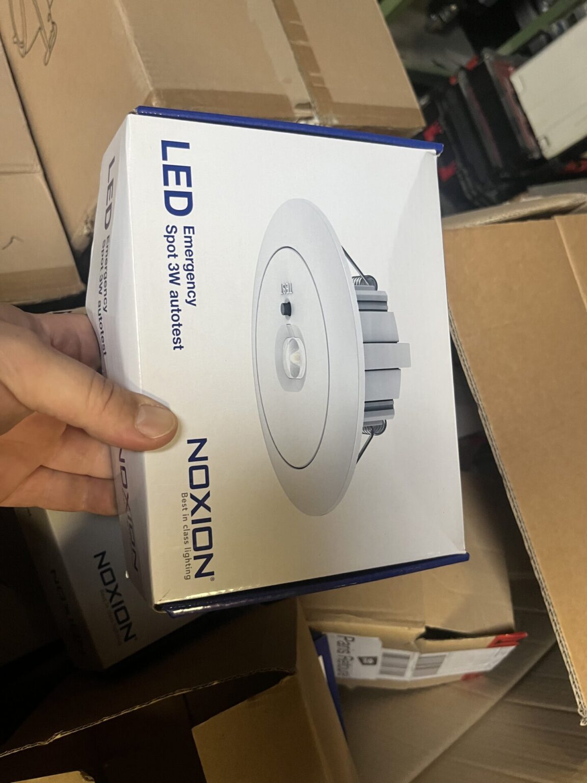 13x Notlicht Noxion 3W 240lm