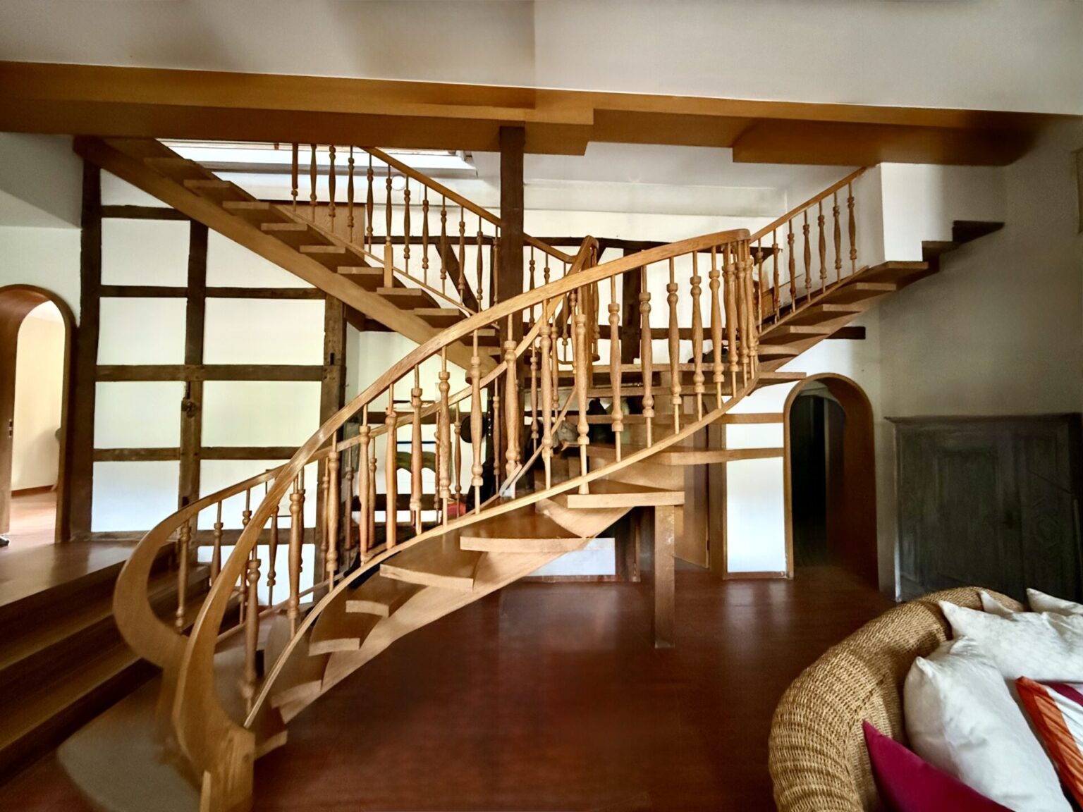 Holztreppe