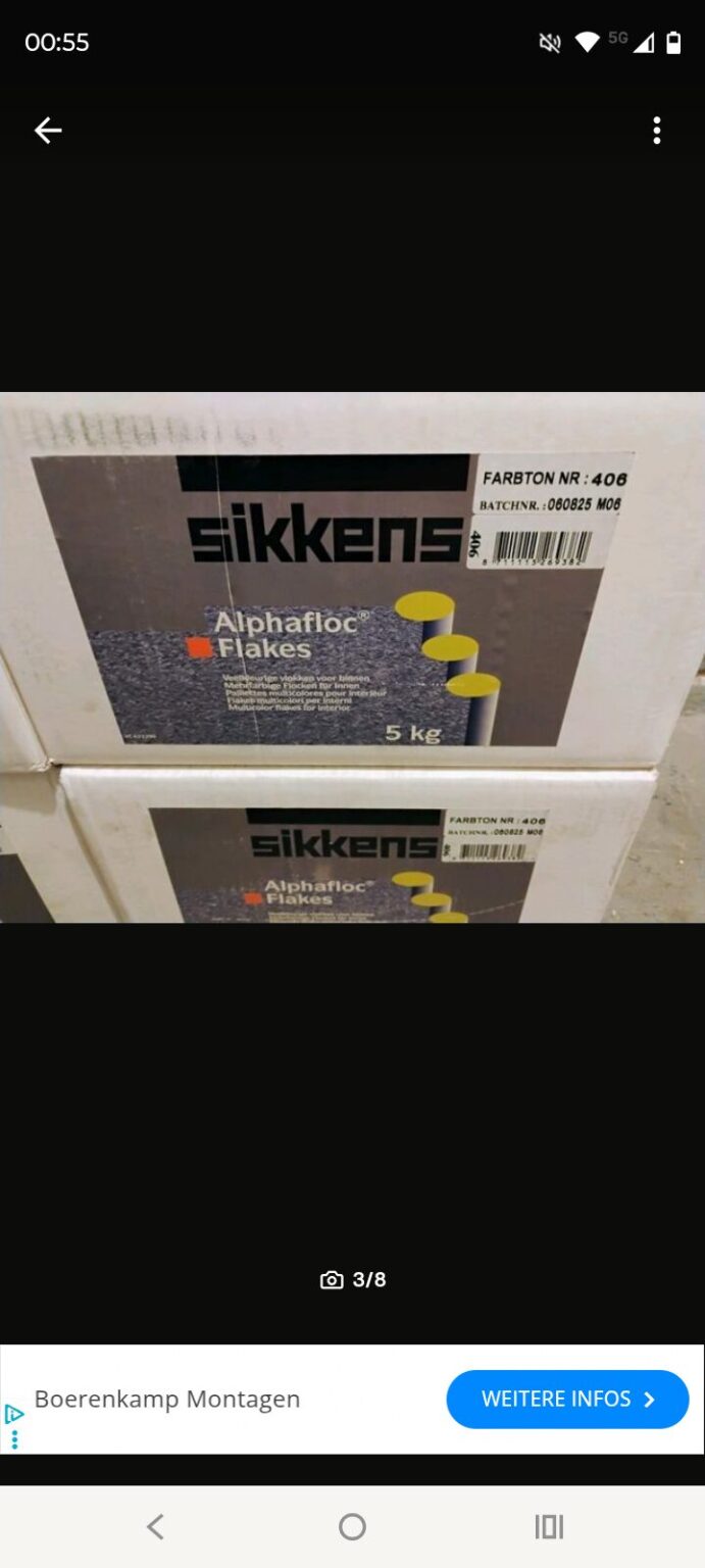 Sikkens alphafloc flakes