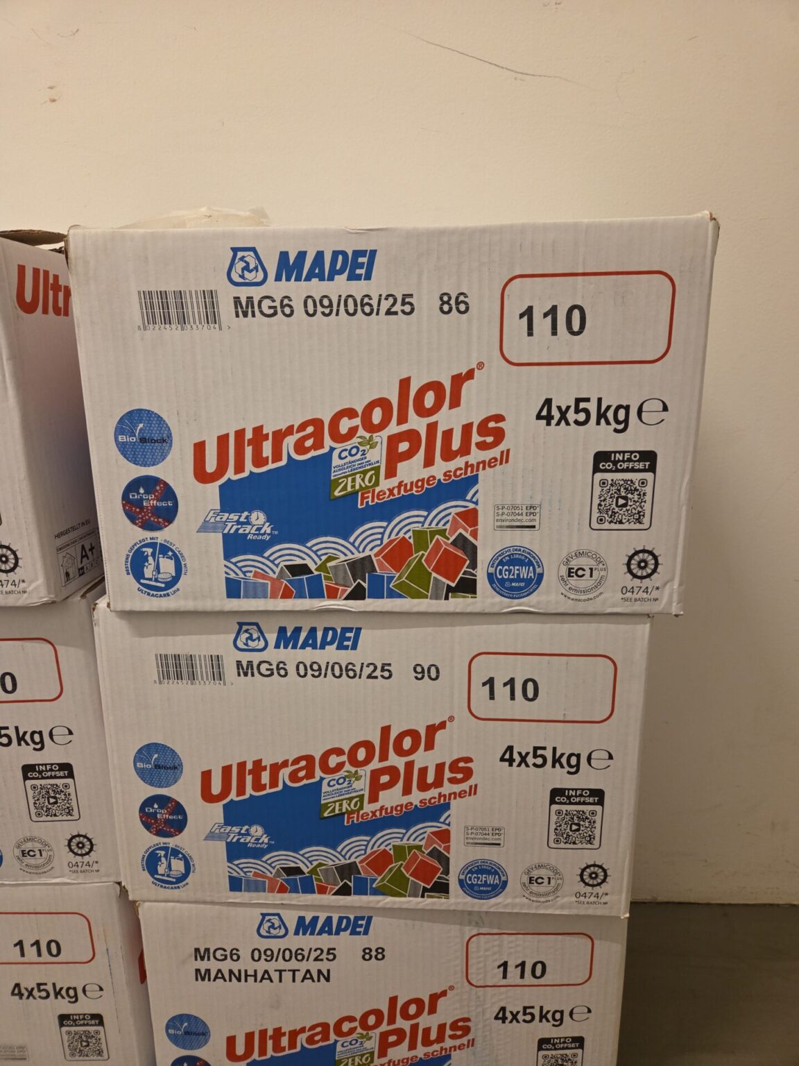 Flexfuge, 5 kg Ultracolor Plus Mapei 110 Manhatten