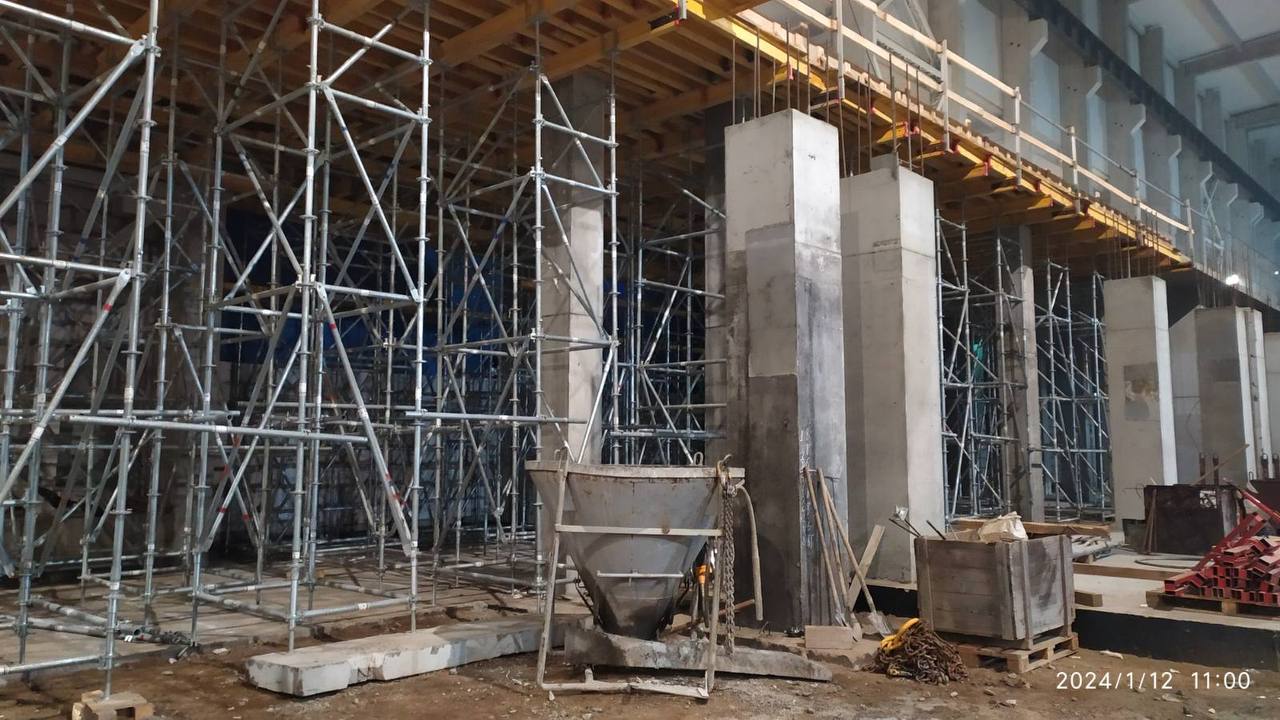 Schalungssystemen und Gerüsten