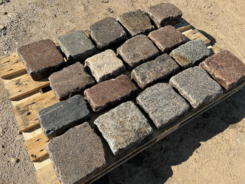 Altstadtpflaster 18×20 cm Granitpflaster Pflastersteine – gebraucht