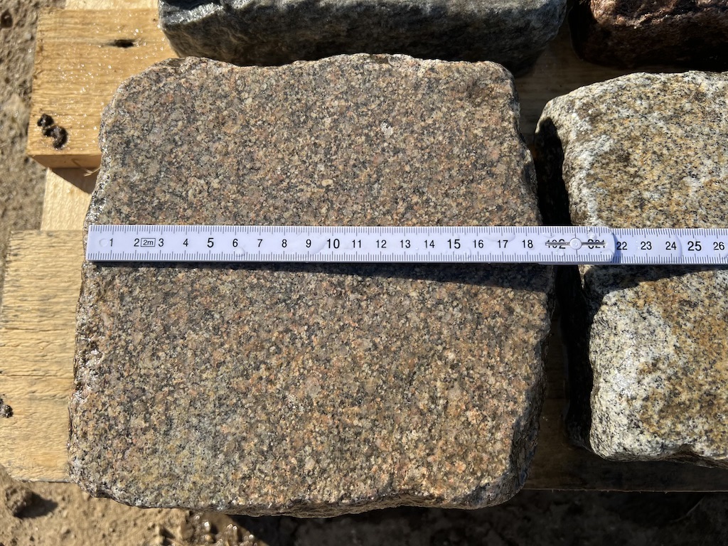 Altstadtpflaster 18×20 cm Granitpflaster Pflastersteine – gebraucht