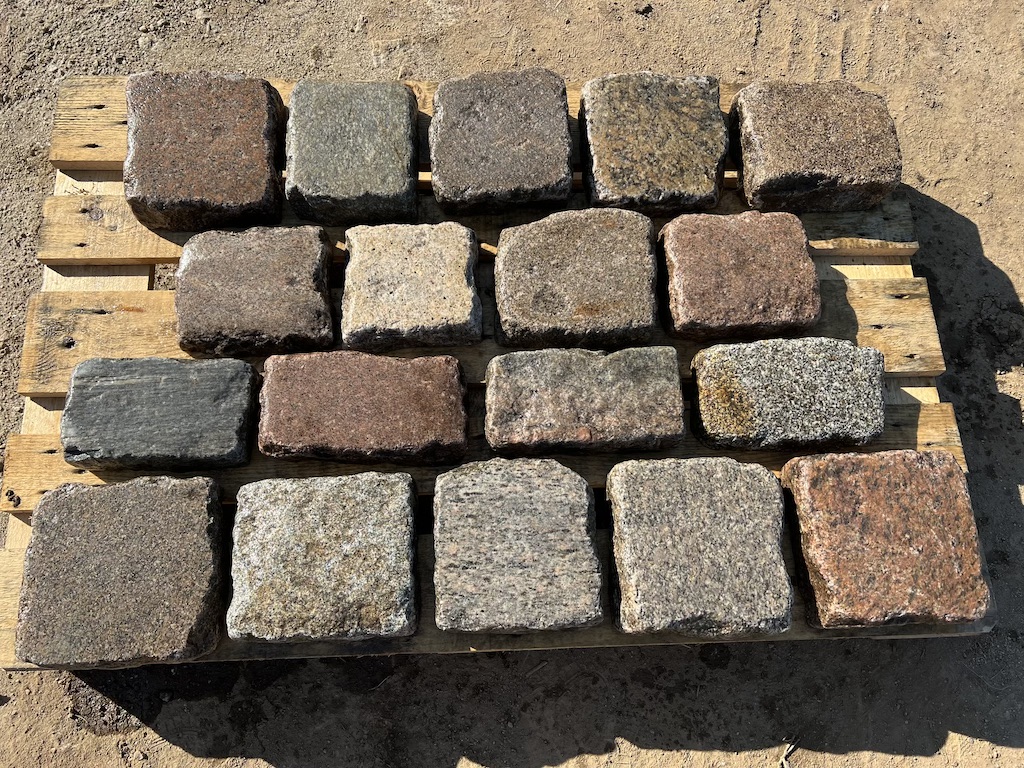 Altstadtpflaster 18×20 cm Granitpflaster Pflastersteine – gebraucht