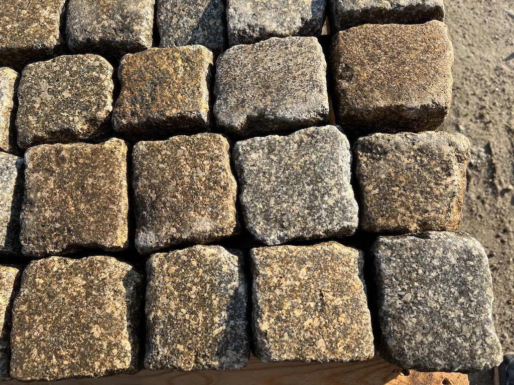 Historisches Granitpflaster 9×11 cm Kleinpflaster Kopfsteinpflaster