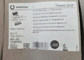 Oventrop Cocon QTZ pn16 dn15