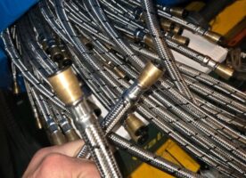 100x Push Fit Flexschlauch Steckverbinung 10mm