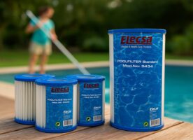 Elecsa Poolfilter Standard 9433/9434 Kartuschenfilter Filterpatronen Wasserfilter, Poolzubehör
