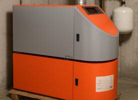 STRATOS 25–45 MK2 Heizkessel mit Warmwasserspeicher B15, Wärmeerzeuger, Unterbaukessel, Heiztechnik