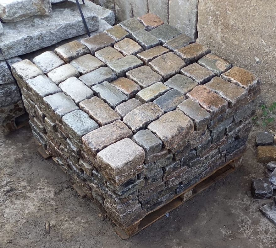 Altpflaster 15×20 cm Granitpflaster – historische Pflastersteine Altstadtpflaster