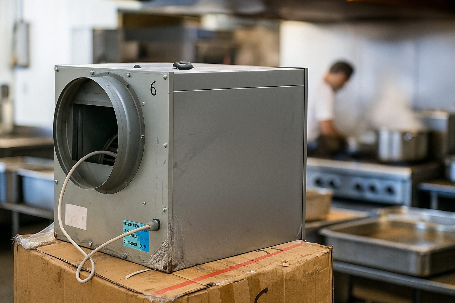 S-Vent Iso Absaugbox mit Radialventilator 2000 m³/h 315 mm, Ventilator, Absaugbox, Lüftungstechnik