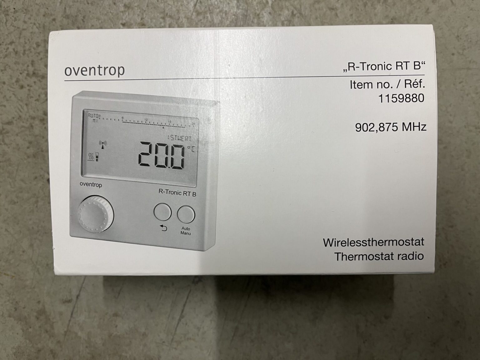 Wirelessthermostat Oventrop „R-Tronic RT B“ – originalverpackt