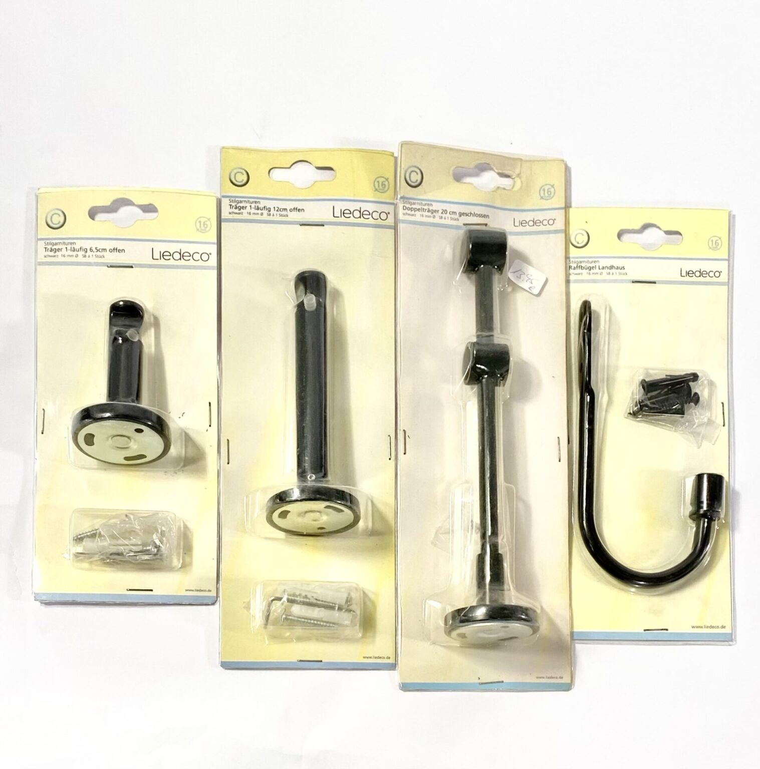 Liedeco Stilgarnituren versch. Modelle Accessoires für Vorhänge/Gardinen