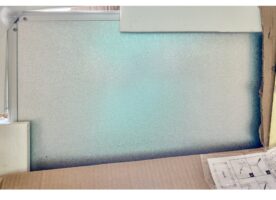 Langwandtafel Schultafel Wandtafel 120x300cm
