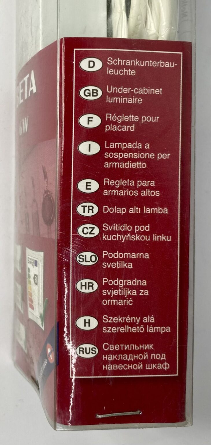 RITOS Schrankunterbauleuchte, Unterbauleuchte, Küchenlampe, Lichtleiste, Möbelleuchte