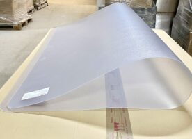 Floortex Antibakterielle Bodenschutzmatte Stuhlmatte 120x150 cm transparent