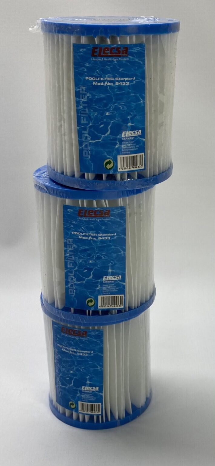 Elecsa Poolfilter Standard 9433/9434 Kartuschenfilter Filterpatronen Wasserfilter, Poolzubehör